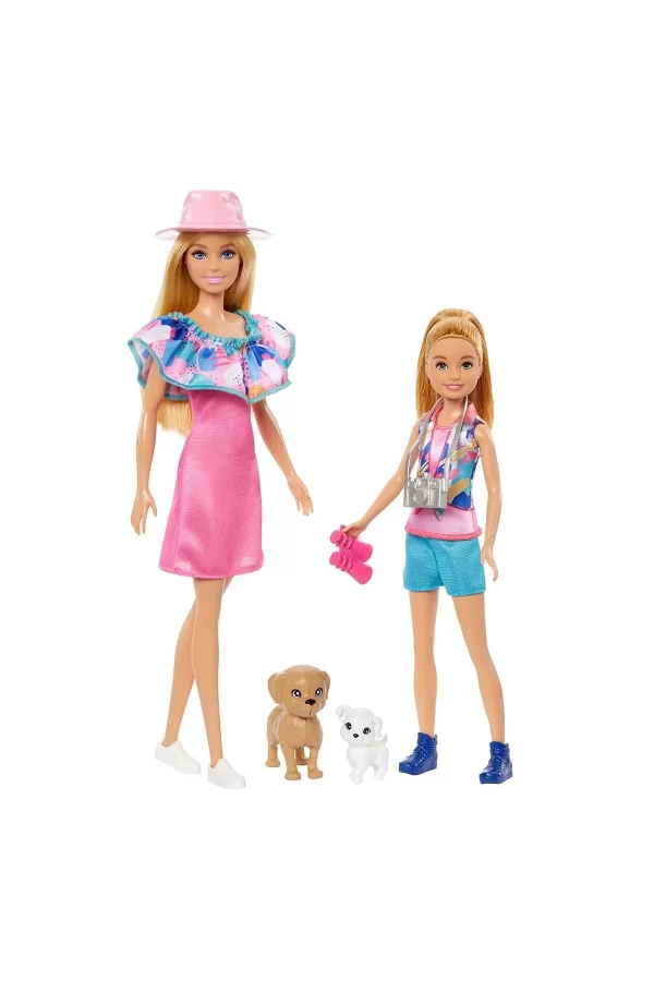 Hrm09 Barbie Ve Stacie Kız Kardeşler İkili Set - Barbie & Stacie To The Rescue