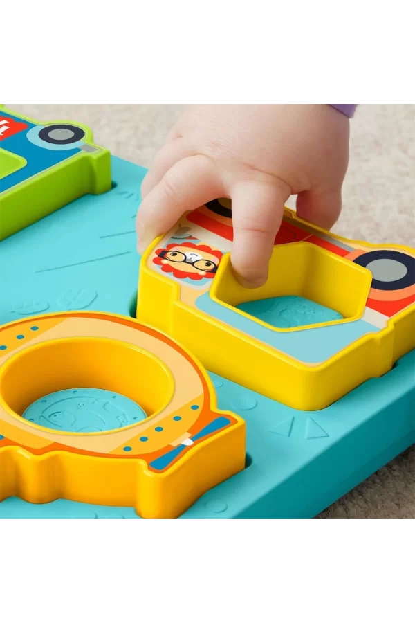 Hrp31 Fisher-price Şekiller Ve Sesler Puzzle