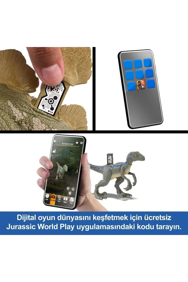 Hrx50 Jurassic World Süper Güçlü Allosaurus Figürü