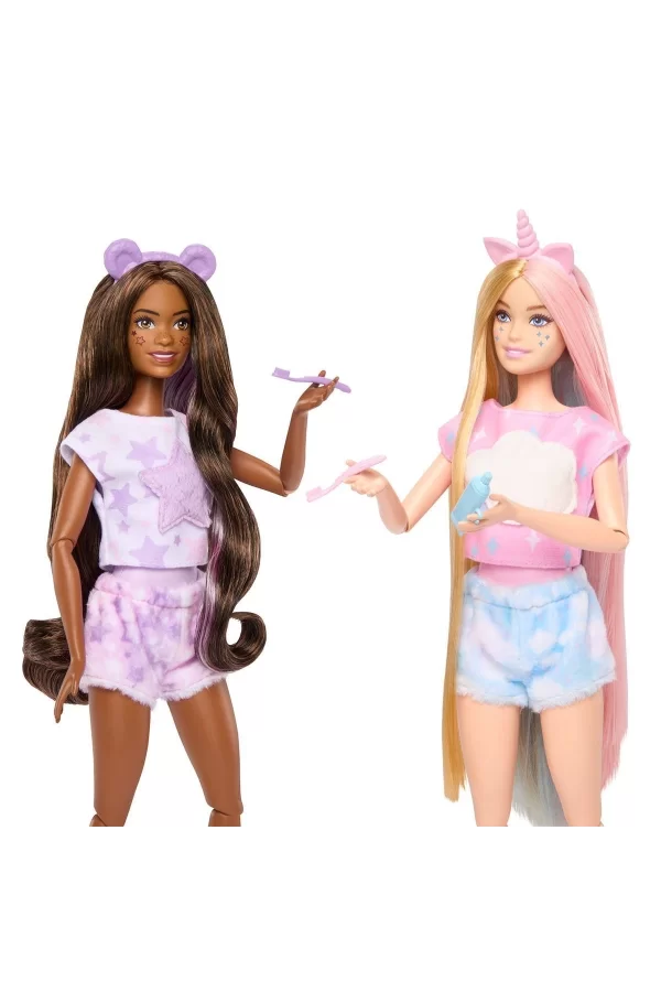 Hry15 Barbie Cutie Reveal Pijama Partisi İkili Set