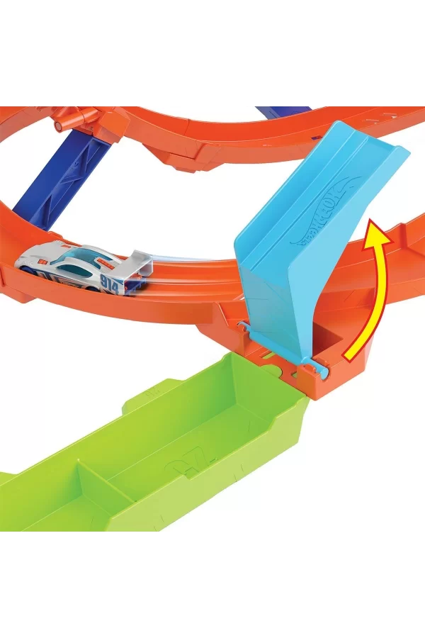 Htk16 Hot Wheels Bumerang Çemberli Yarış Pisti
