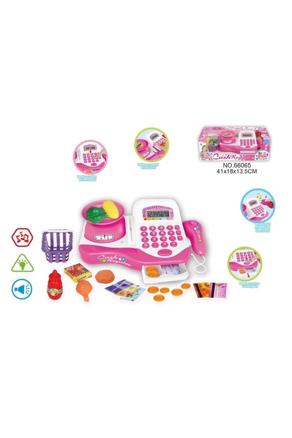 Hua-66065-66067 Işıklı Ve Sesli Sesli Yazarkasa -vardem