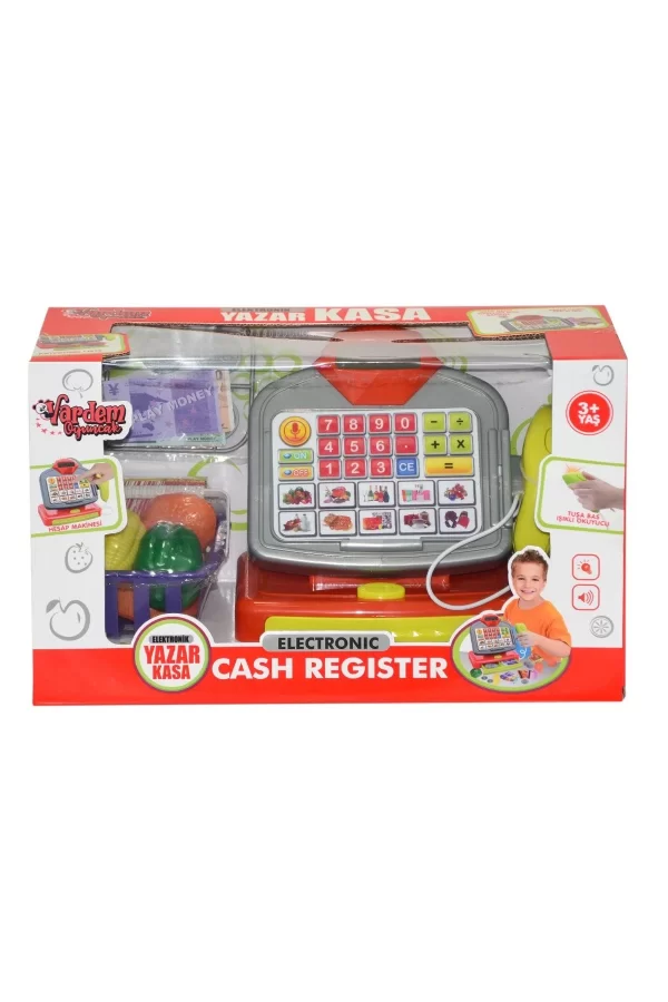 Hua-66075-66077 Işıklı Ve Sesli Elektronik Yazarkasa -vardem