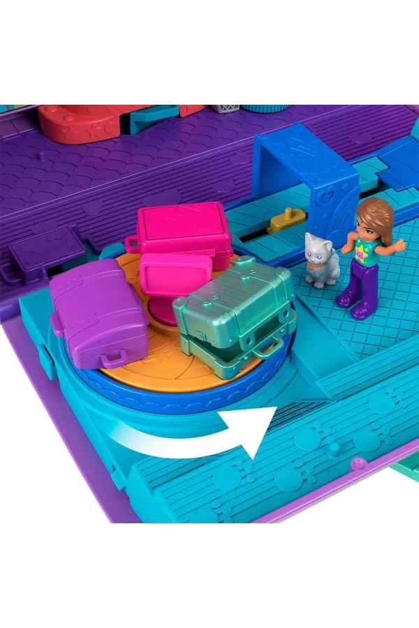 Hwp19 Polly Pocket Adventures İn Rio Uçak Oyun Seti