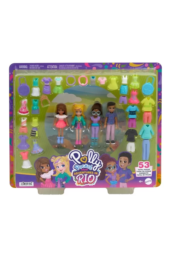 Hwp23 Polly Pocket Adventures İn Rio Moda Oyun Paketi
