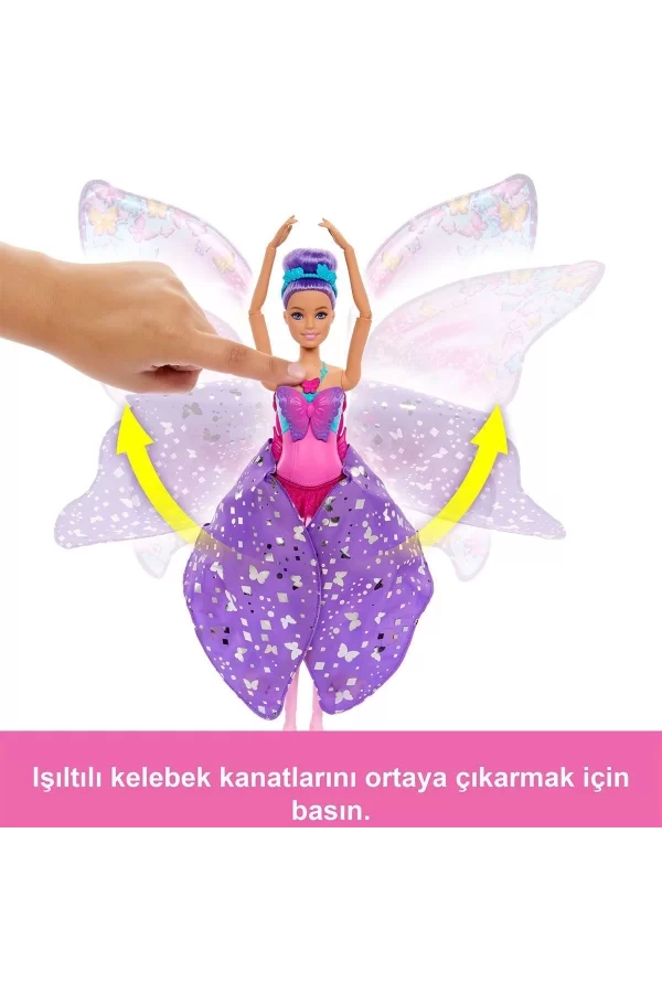 Hxj10 Barbie Kelebek Dansçı Bebek