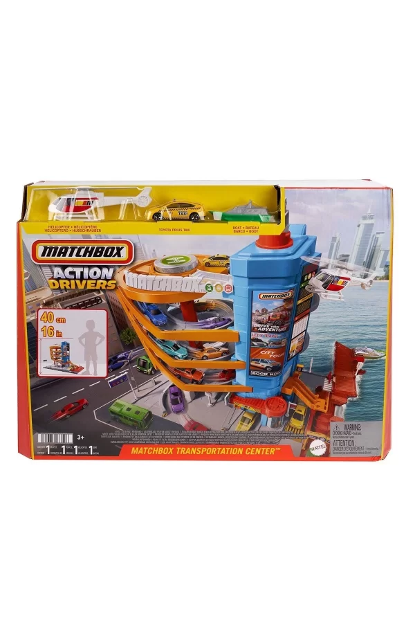 Hxl47 Matchbox Aksiyon Sürücüleri Şehir Maceraları Oyun Seti