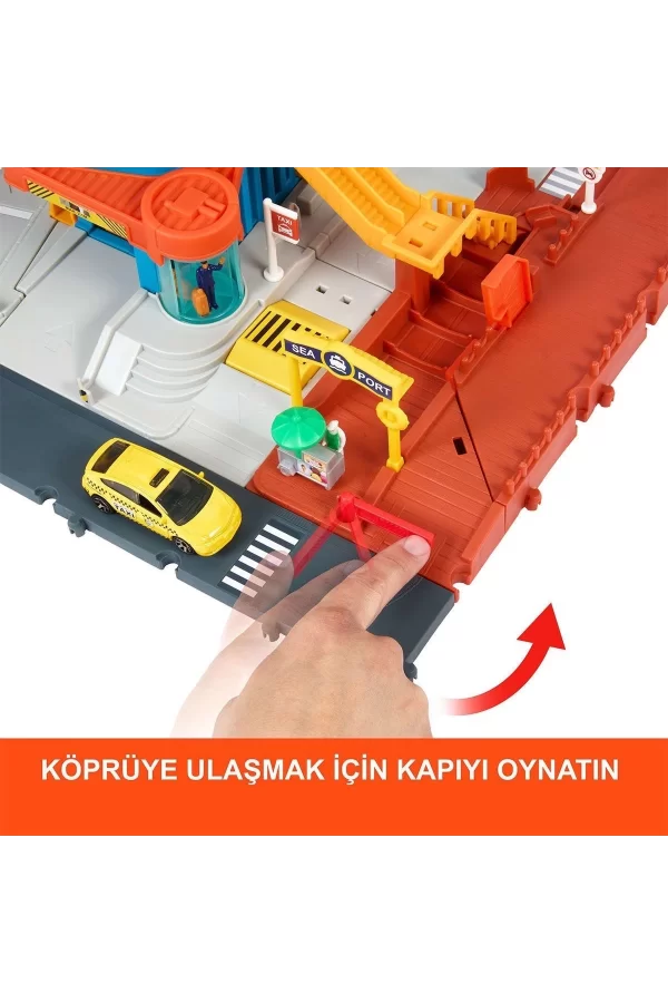 Hxl47 Matchbox Aksiyon Sürücüleri Şehir Maceraları Oyun Seti