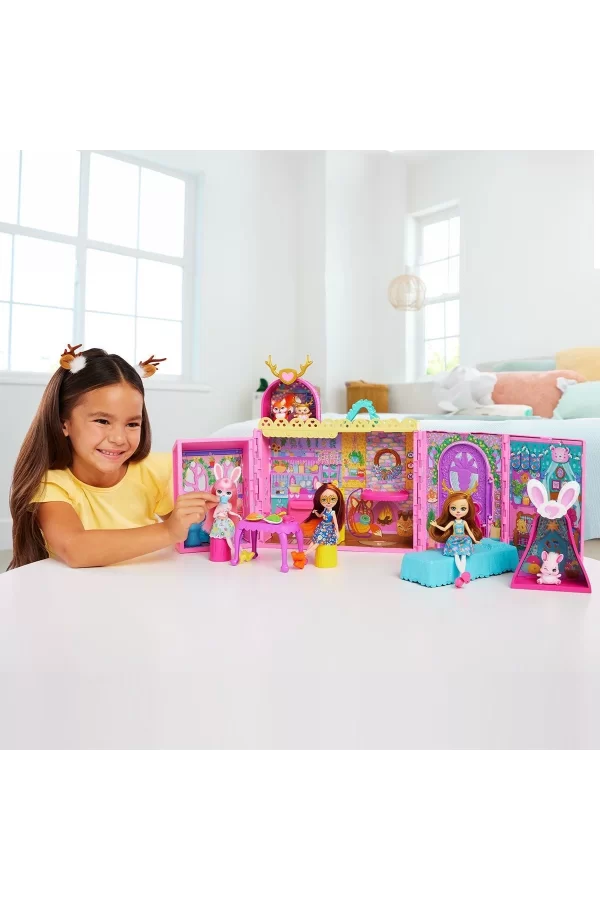 Hxl53 Enchantimals Ana Karakter Bebekler Evi