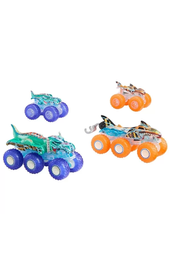 Hyj29 Hot Wheels Monster Trucks Power Smashers Çoklu Paket