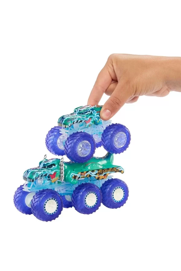 Hyj29 Hot Wheels Monster Trucks Power Smashers Çoklu Paket