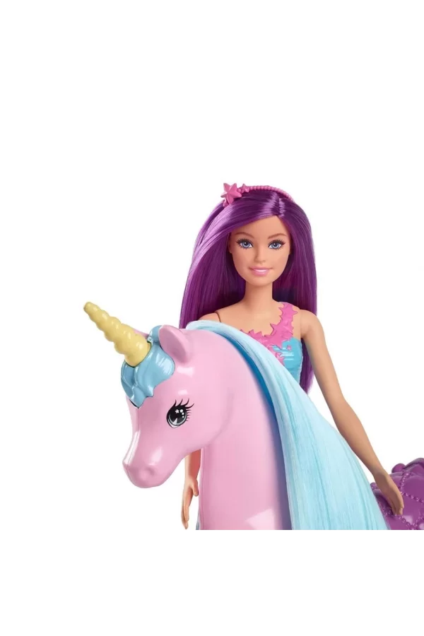 Hyt62 Barbie Ve Tek Boynuzlu Atı