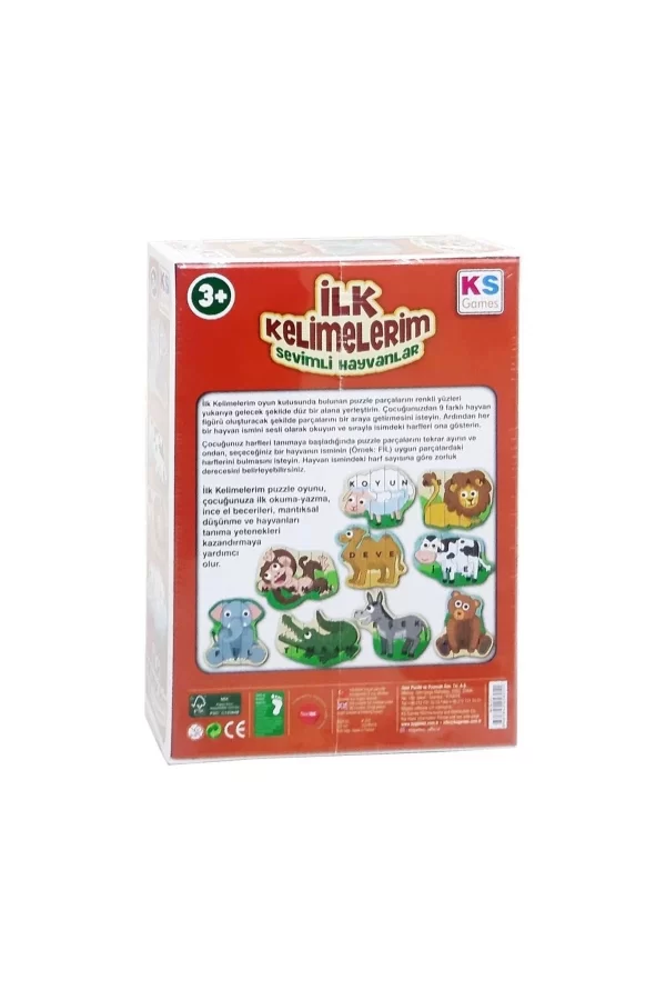 Ilk805 İlk Kelimelerim -ks Puzzle