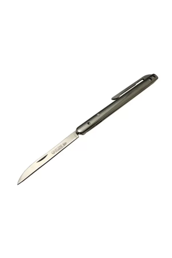 İnce D2 Çelik Çakı 18 Cm , Metal Sap