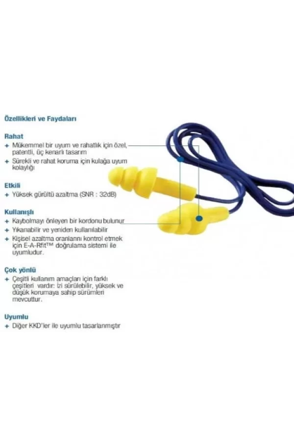 İpli Kulak Tıkacı