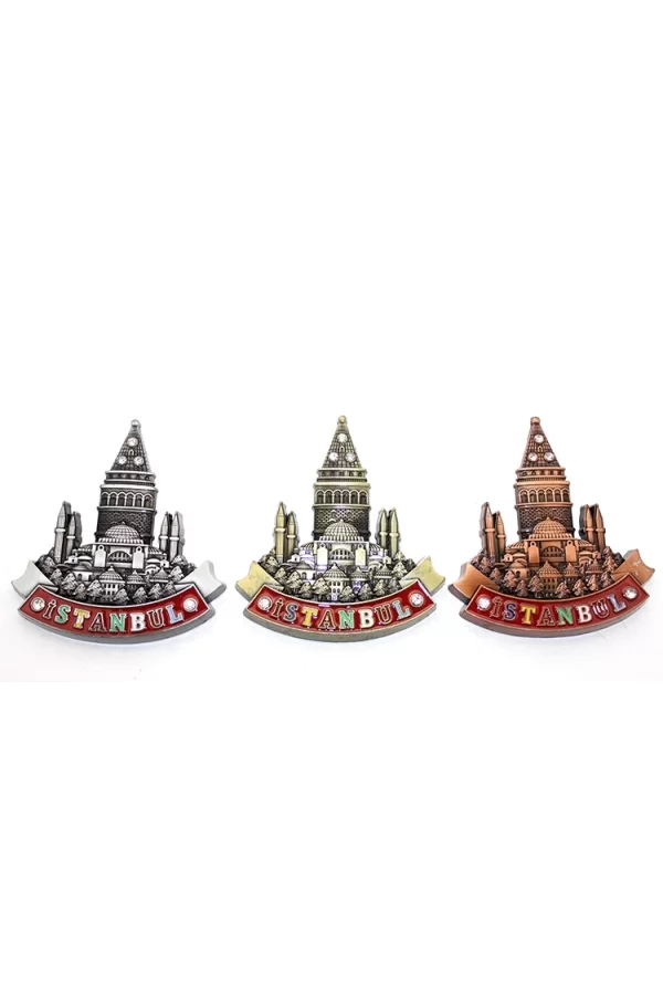 İstanbul Temalı Metal Magnet Alk3332