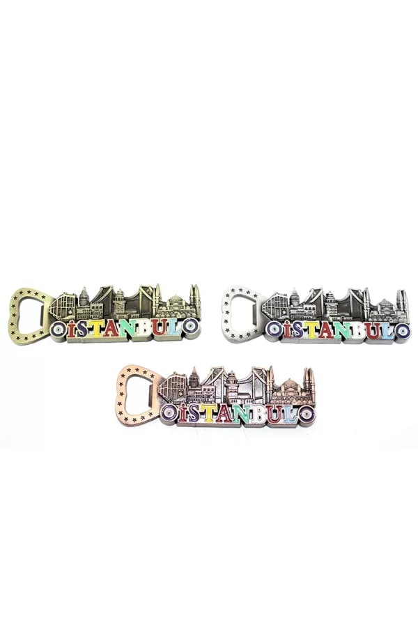 İstanbul Temalı Metal Magnet Alk3334