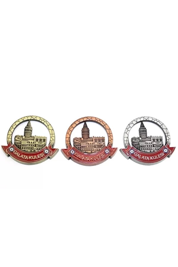 İstanbul Temalı Metal Magnet Alk3340