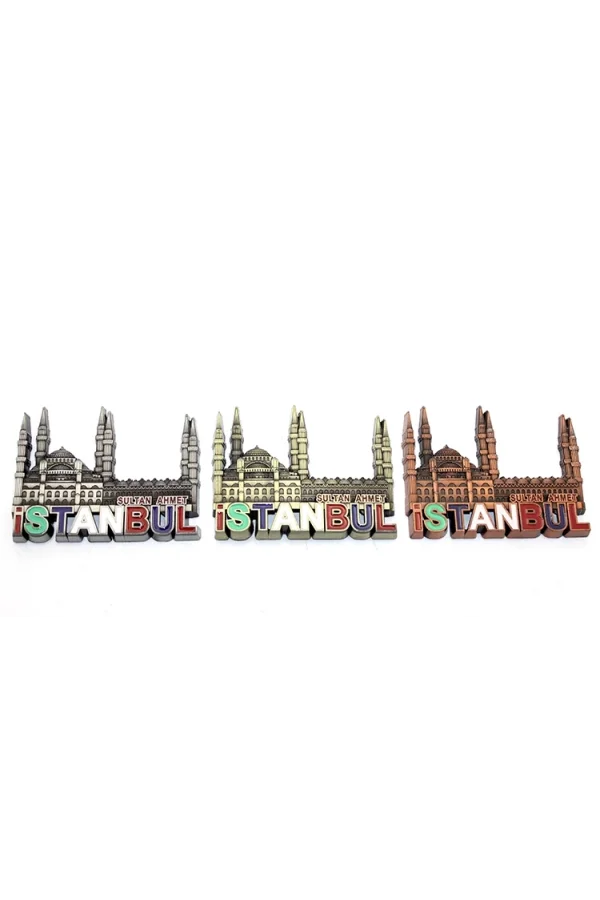 İstanbul Temalı Metal Magnet Alk3341
