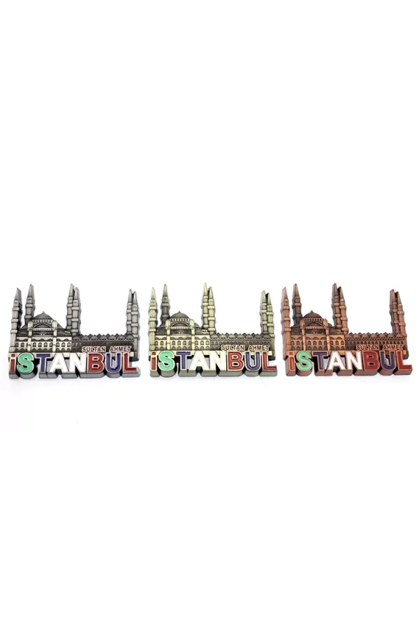 İstanbul Temalı Metal Magnet Alk3341
