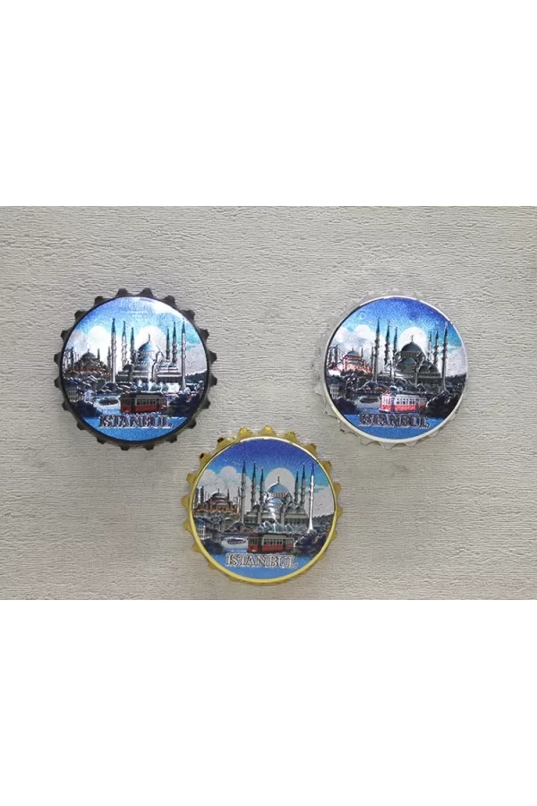 İstanbul Temalı Metal Magnet Alk4339