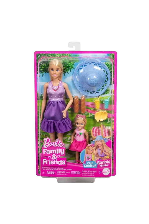 Jbf43 Barbie Malibu Ve Chelsea Ve Aksesuarları