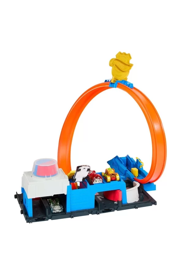 Jbm71 Hot Wheels Polis İstasyonu Oyun Seti