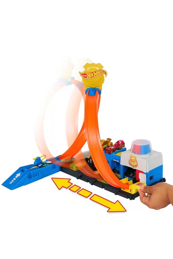 Jbm71 Hot Wheels Polis İstasyonu Oyun Seti