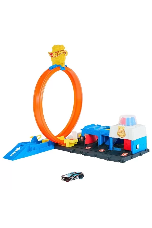 Jbm71 Hot Wheels Polis İstasyonu Oyun Seti