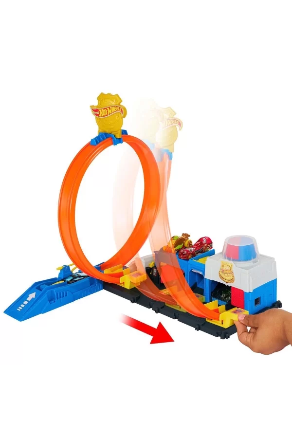 Jbm71 Hot Wheels Polis İstasyonu Oyun Seti