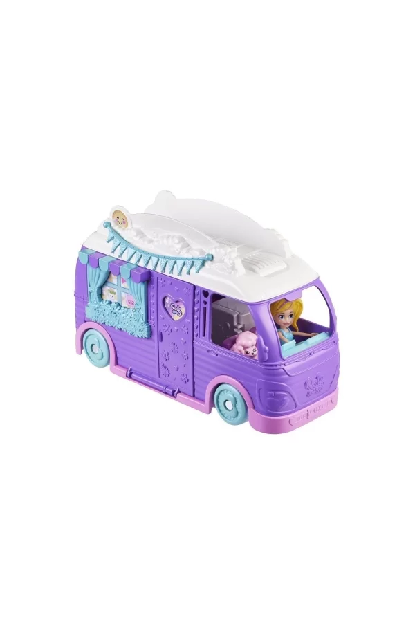 Jcc32 Polly Pocket Eğlenceli Karavan Oyun Seti