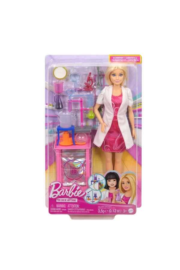 Jcr70 Barbie Kariyer Oyun Setleri - Bilim Uzmanı Ve Aksesuarları