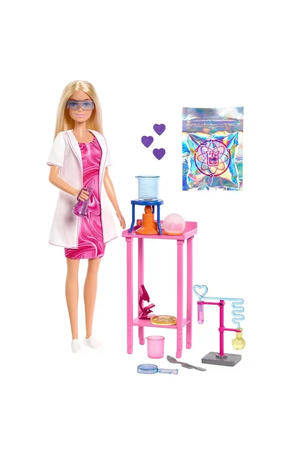 Jcr70 Barbie Kariyer Oyun Setleri - Bilim Uzmanı Ve Aksesuarları