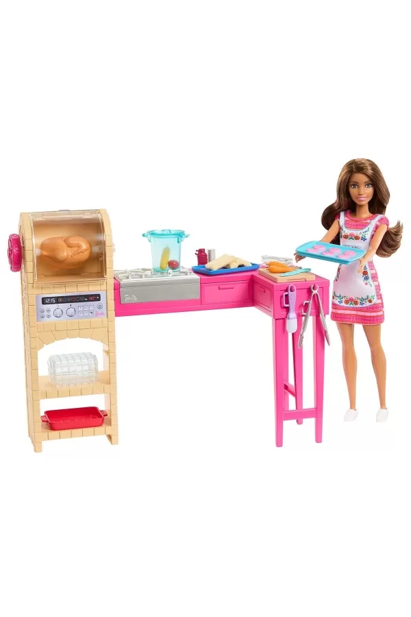 Jct06 Teresa Ve Mutfağı Oyun Seti - Barbie And Teresa Recipe For Friendship