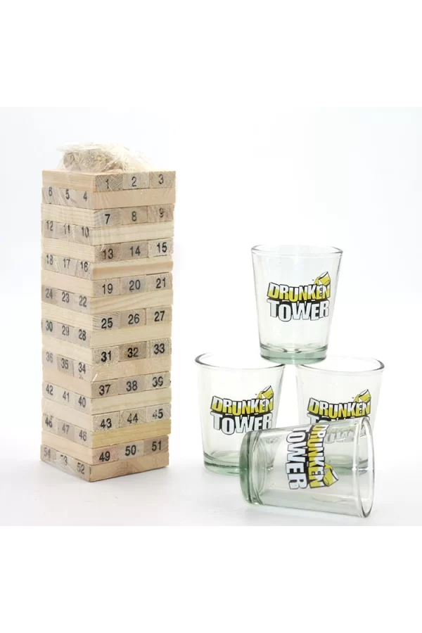 Jenga Shot Bardak Oyunu Model 2