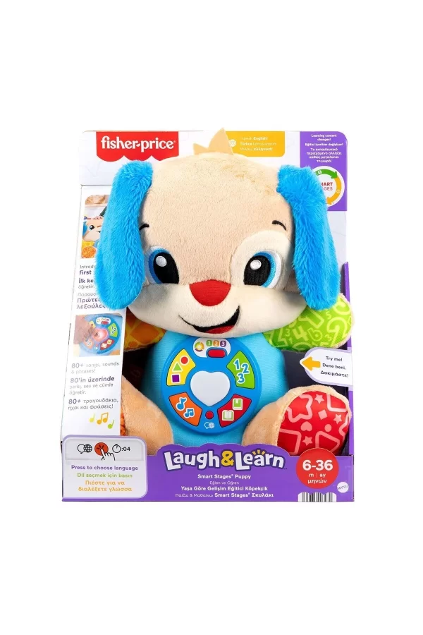 Jfd25 Fisher Price Eğtici Köpekçik-yaşa Göre Gelişim Türkçe