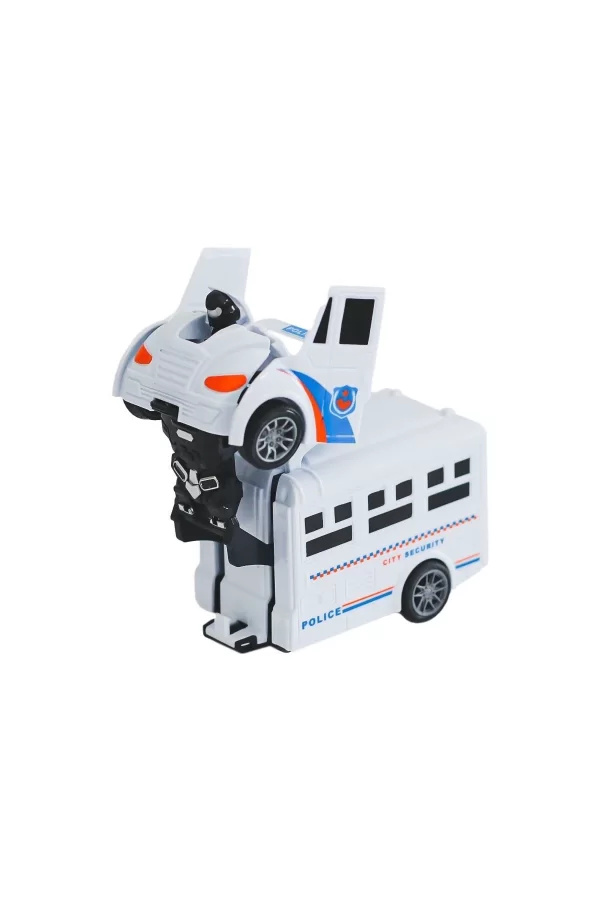 Jkl-838  Robot Olan Otobüs -canem Oyuncak