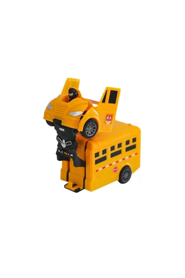 Jkl-838  Robot Olan Otobüs -canem Oyuncak