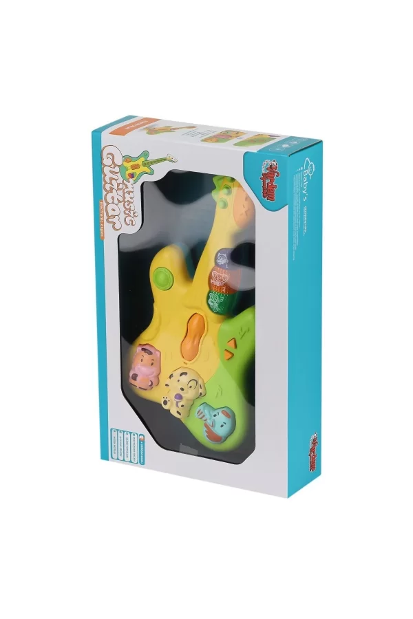 Jlg-855-34a Işıklı Ve Müzikli Gitar Bebek Pianosu -vardem Oyuncak