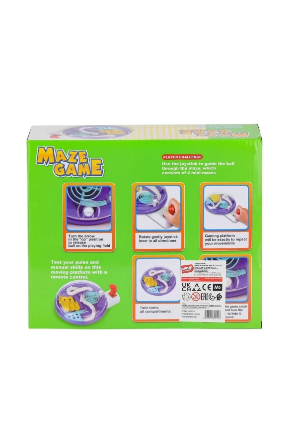 Jrd967-10 Daire Survivor Joyistik Denge Oyunu -birliktoys