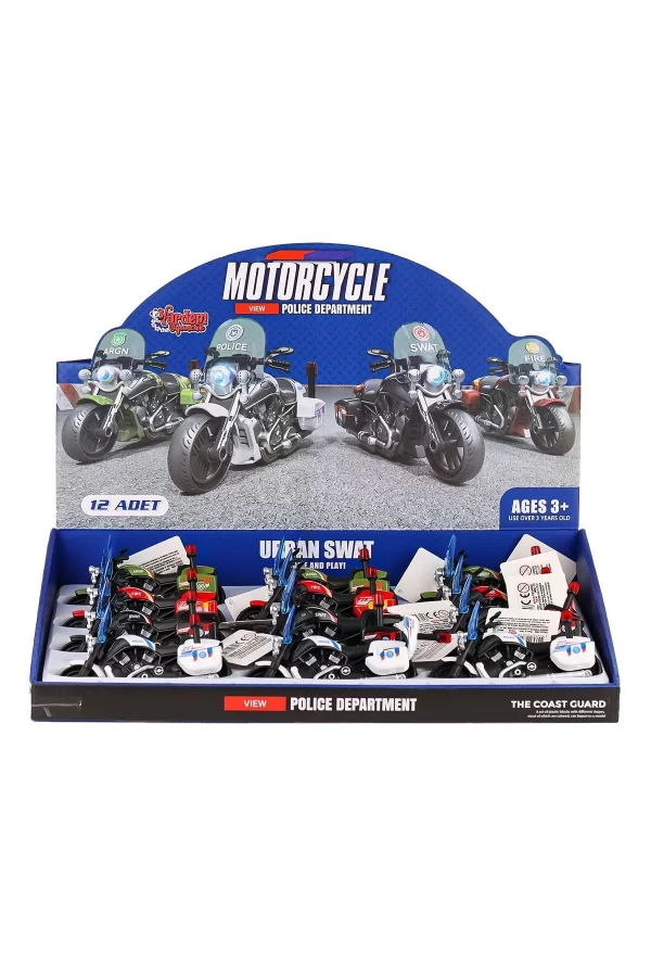 Jw567-123 Sürtmeli Güvenlik Motosikleti -vardem Oyuncak