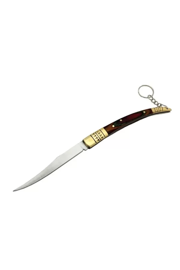 K-18 Kılçık Çakı Büyük 20 Cm - Ahşap Saplı, Manuel