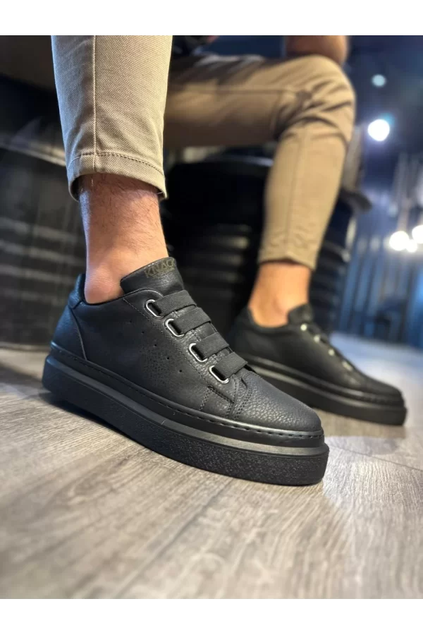 K&A Günlük Ayakkabı 521 Siyah (Siyah Taban)