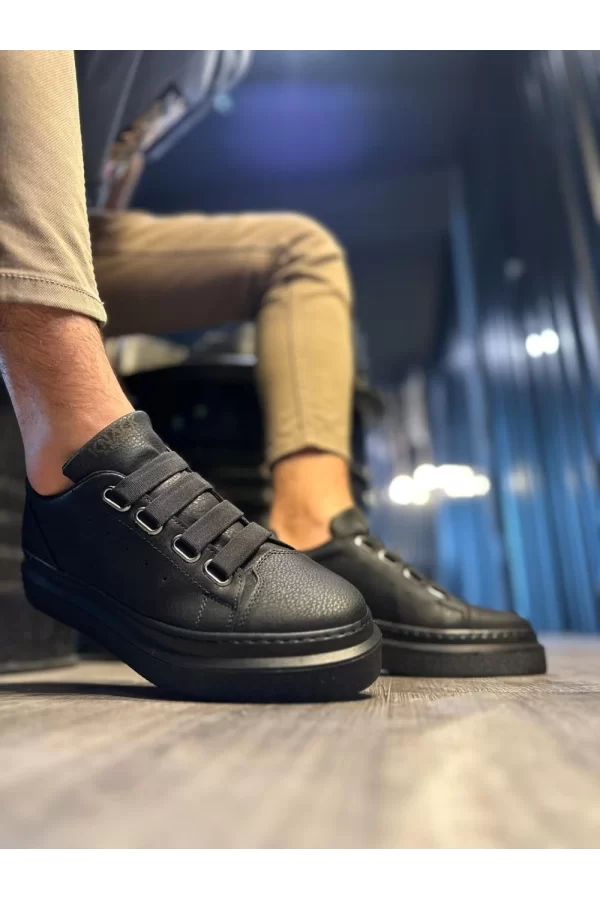 K&A Günlük Ayakkabı 521 Siyah (Siyah Taban)