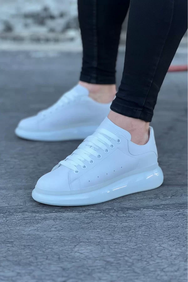 K&A  KA095 Beyaz Erkek Casual Ayakkabı