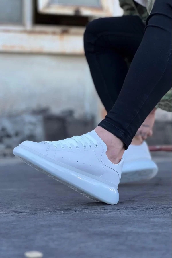 K&A  KA095 Beyaz Erkek Casual Ayakkabı