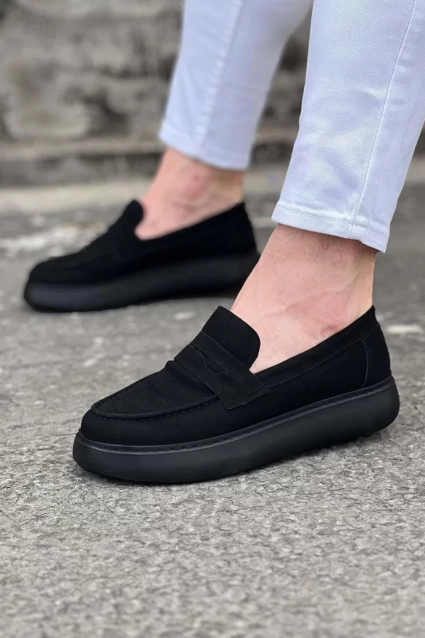 K&A  KA161 Kömür Süet Erkek Casual Ayakkabı