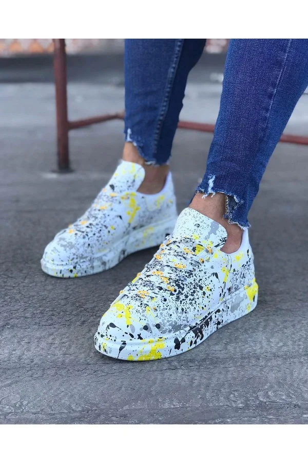 K&A  KA501 Sarı Renkli Erkek Casual Ayakkabı