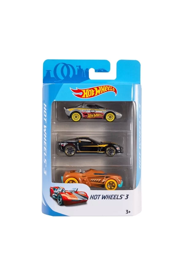 K5904 Hot Wheels 3lü Araba Seti