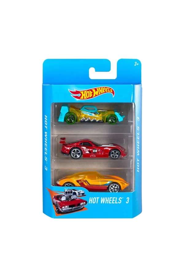 K5904 Hot Wheels 3lü Araba Seti